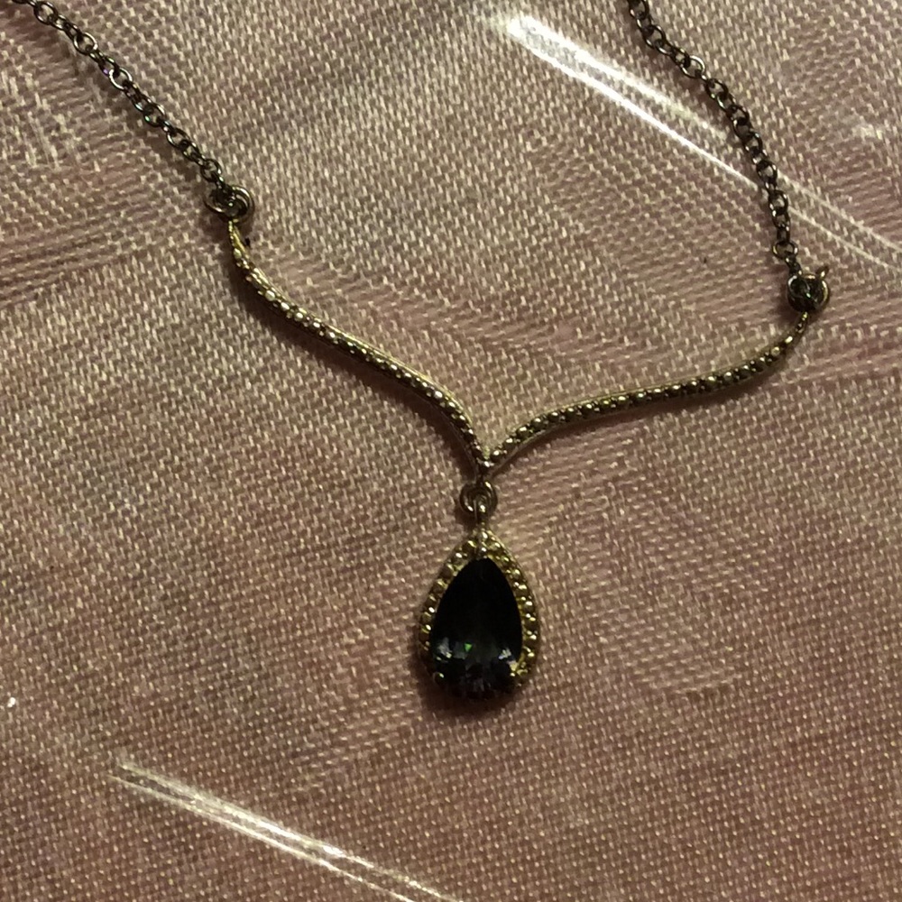 Mystic topaz necklace